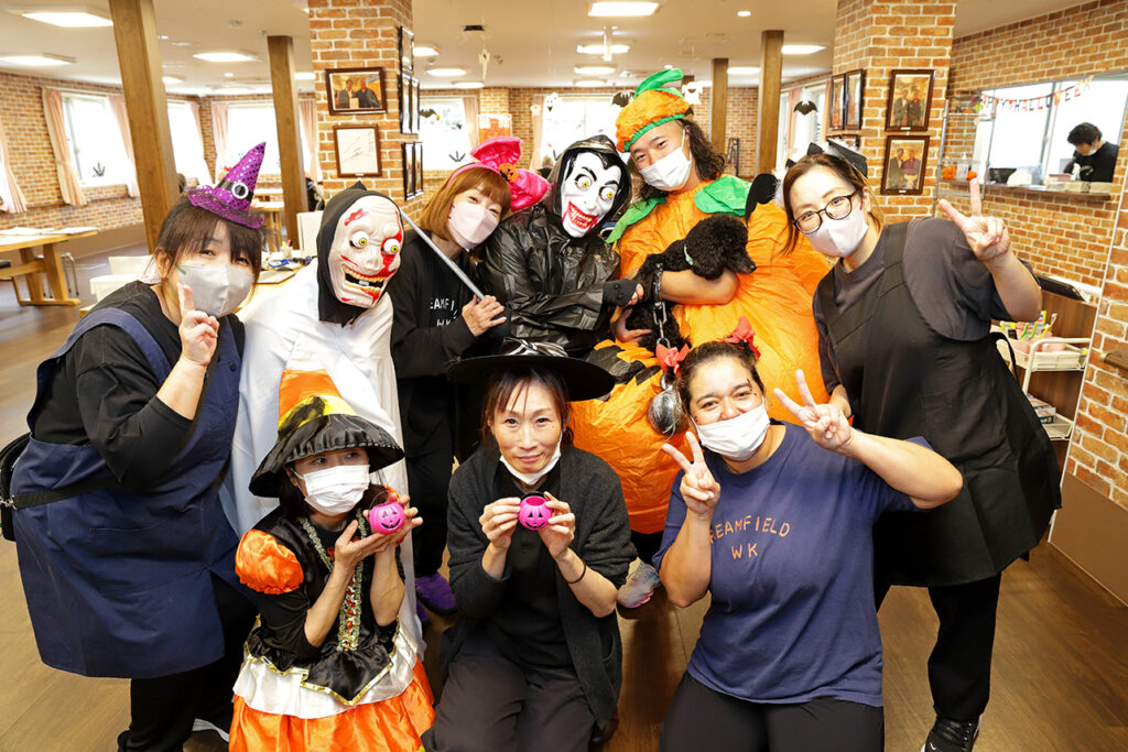 住宅型有料老人ホーム ドリームフィールド瀬戸 ハロウィン