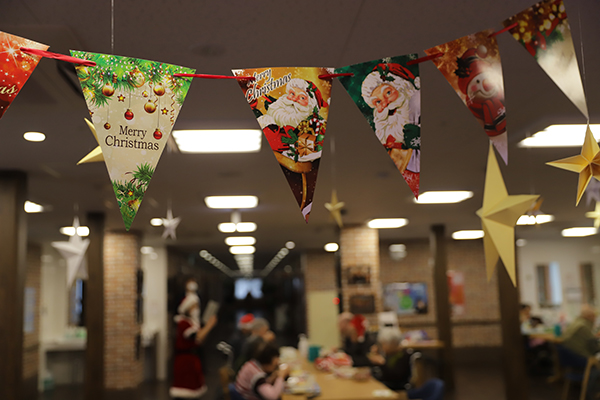 住宅型有料老人ホーム　ドリームフィールド瀬戸　クリスマス会