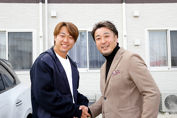 住宅型有料老人ホーム　ドリームフィールド瀬戸　新春餅つき
髙橋宏斗選手