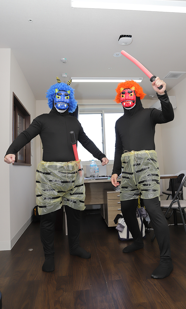 住宅型有料老人ホームドリームフィールド瀬戸 節分豆まき