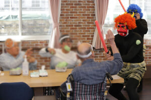 住宅型有料老人ホームドリームフィールド瀬戸 節分豆まき